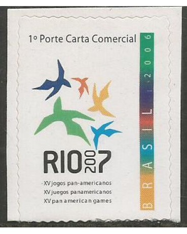 C2650 XV JOGOS PAN-AMERICANOS RIO 2007  10.801 Mint
